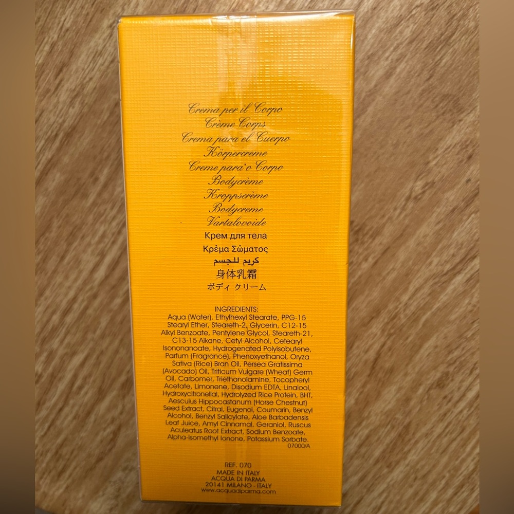 Acqua Di Parma Body Cream - Picture 2 of 2